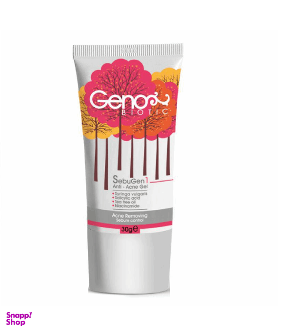 ژل ضد آکنه ژنو بایوتیک (Geno Biotic) مدل SeboGen حجم 30 میلی لیتر