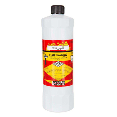 مایع اسیدی پاک کننده توالت و وان و دستشویی و سطوح لعابدار گندزدا و بوبر من (Man) حجم 1 لیتر