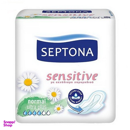 نوار بهداشتی حساس حاوی بابونه سوپر سپتونا (Septona) مدل Sensetive