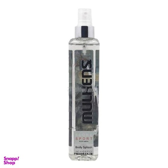 بادی اسپلش مردانه مولهنس (Mulhens) مدل Alore Sport حجم 240 میلی لیتر