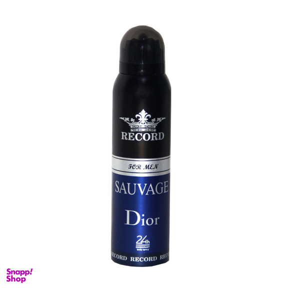 اسپری بدن مردانه رکورد (Record) مدل Sauvage Dior حجم 150 میلی لیتر