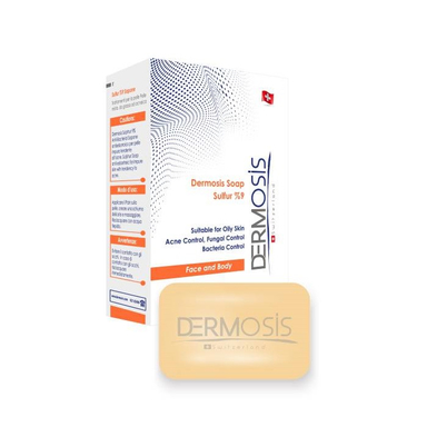 صابون درموسیس (Dermosis) حاوی گوگرد 9%