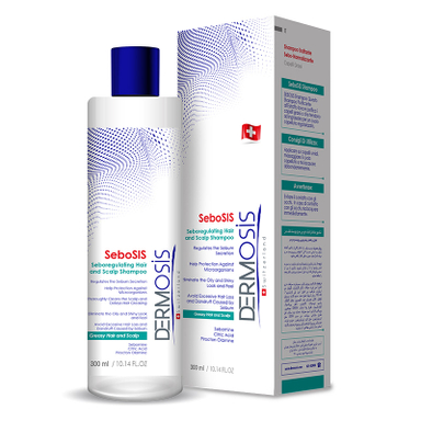 شامپو متعادل کننده چربی مو و پوست سر درموسیس (Dermosis) حجم 300 میلی لیتر