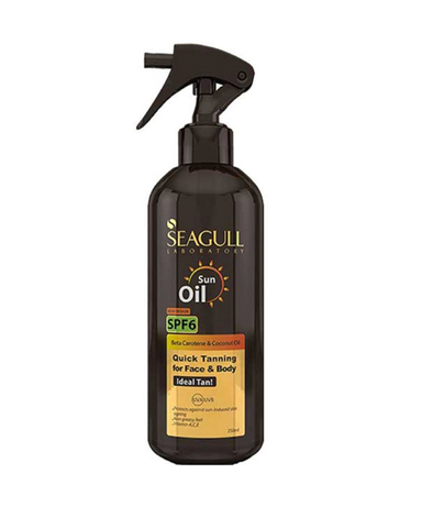 اسپری روغن آفتاب سی گل مدل SPF6 حجم 250 میلی لیتر
