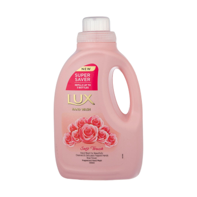 مایع دستشویی لوکس (Lux) مدل رز فرانسوی و بادام حجم 1500 میلی لیتر
