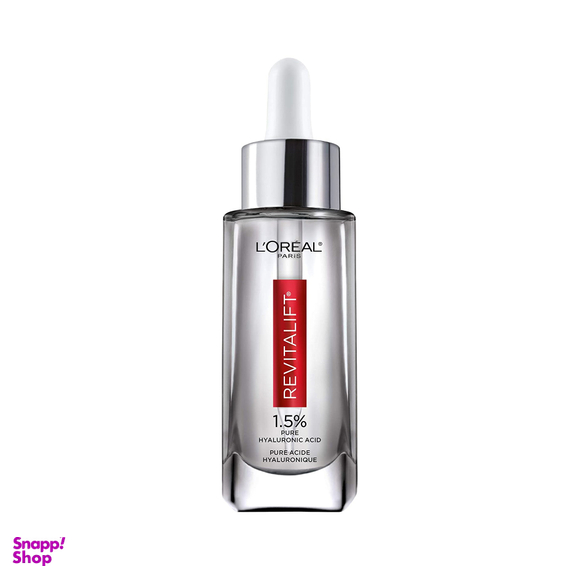 سرم ضد چروک لورآل (Loreal) مدل Revitalift حاوی هیالورونیک اسید حجم 30 میلی لیتر
