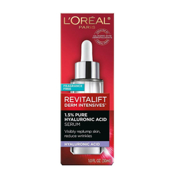 سرم ضد چروک لورآل (Loreal) مدل Revitalift حاوی هیالورونیک اسید حجم 30 میلی لیتر