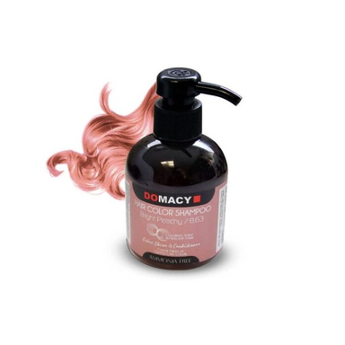 شامپو رنگساژ دوماسی (Domacy) شماره 8.63 رنگ هلویی درخشان حجم 300 میلی لیتر