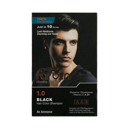 شامپو رنگ مو فاربن (Farben) شماره 1.0 رنگ مشکی حجم 150 میلی لیتر بسته 2 عددی