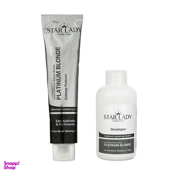 کرم رنگ مو استار لیدی (Star Lady) مدل Platinum Blonde