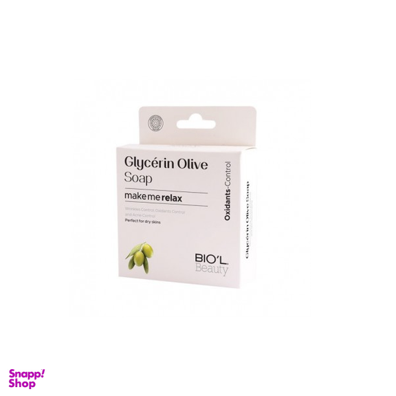 صابون شفاف پاک کننده پوست بیول (Biol) حاوی روغن زیتون وزن 100 گرم