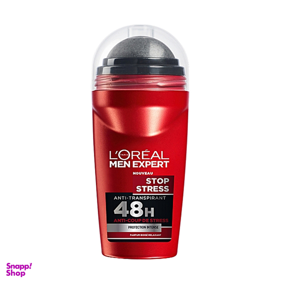 رول ضد تعریق 48 ساعته لورال (Loreal) مردانه مدل Expert Stress حجم 50 میلی لیتر