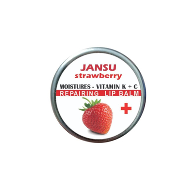 بالم لب جانسو (Jansu) مدل توت فرنگی حجم 20 میلی لیتر