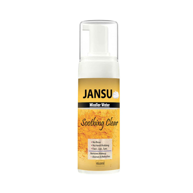 فوم آرایش پاک کن جانسو (Jansu) حجم 160 میلی لیتر