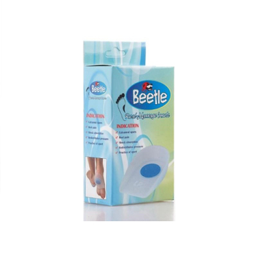 پد سیلیکونی پاشنه پا بیتل (Beetle) سایز L