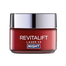 کرم شب ضد چروک صورت لورآل (Loreal) مدل Revitalift Laser X3 حجم 50 میلی لیتر