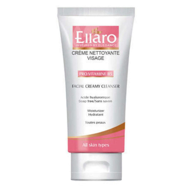 شوینده کرمی پوست خشک الارو (Ellaro) مدل Moisturizing حجم 150 میلی لیتر