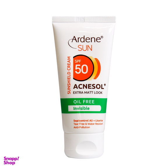 کرم ضد آفتاب آکنه سل آردن (Arden) مدل Oil Free با SPF50 حجم 50 میلی لیتر