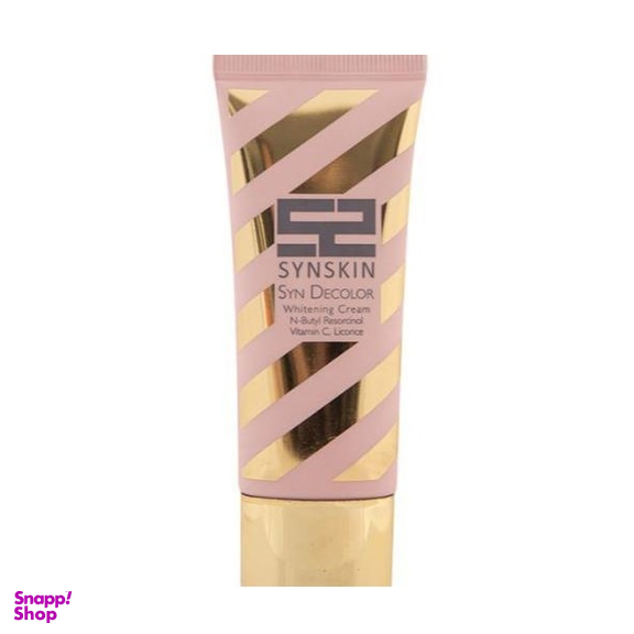 کرم ضد لک و روشن کننده ساین اسکین (Syn Skin) مدل Syn Decolor حجم 40 میلی لیتر