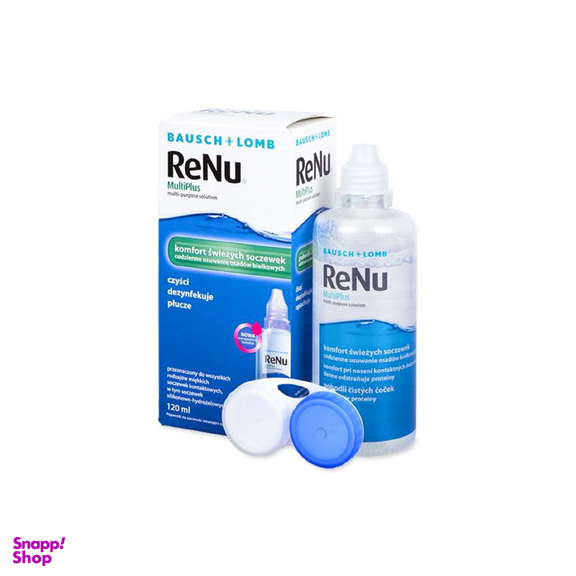 مایع لنز رنیو (Renu) سایز کوچک حجم 60 میلی لیتر