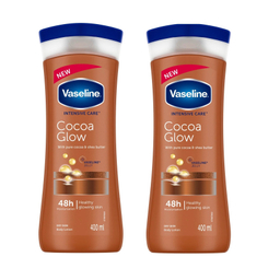 لوسیون بدن وازلین (Vaseline) مدل شکلات حجم 400 میلی لیتر بسته 2 عددی