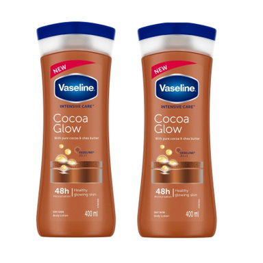 لوسیون بدن وازلین (Vaseline) مدل شکلات حجم 400 میلی لیتر بسته 2 عددی