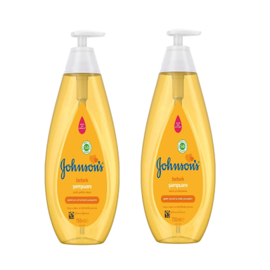 شامپو کودک جانسون (Johnson) حجم 750 میلی لیتر بسته 2 عددی