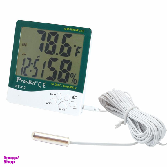 دما سنج و رطوبت سنج پروسکیت (Proskit) مدل Nt-312