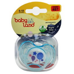 پستانک ارتودنسی بی بی لند (Baby Land) مدل 487