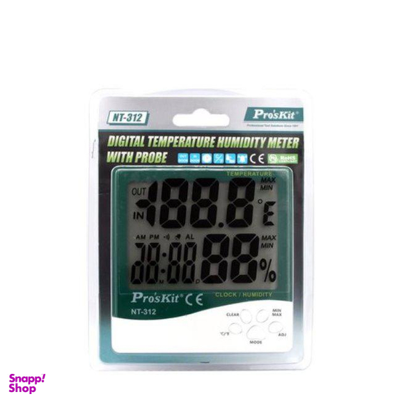 دما سنج و رطوبت سنج پروسکیت (Proskit) مدل Nt-312