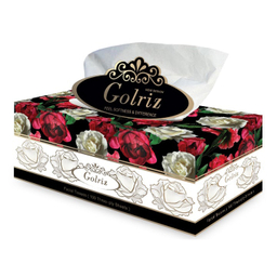 دستمال کاغذی 100 برگ گلریز (Golriz) مدل بوستان