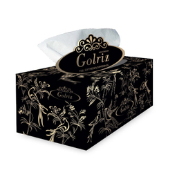 دستمال کاغذی 100 برگ گلریز (Golriz) مدل گلستان
