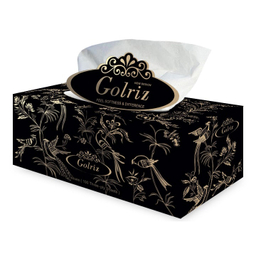 دستمال کاغذی 100 برگ گلریز (Golriz) مدل گلستان