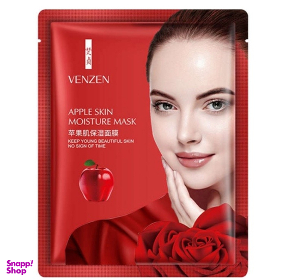 ماسک صورت ونزن مدل Apple skin حجم 25 میلی‌ لیتر