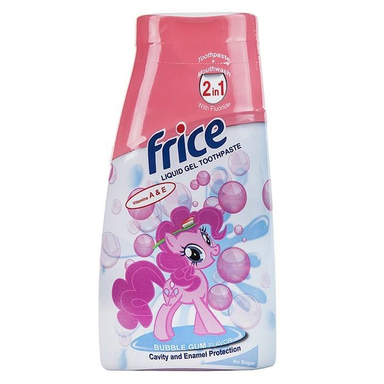 خمیر دندان ژله ای کودک فریس (Frice) مدل Bubble Gum وزن 100 گرمی