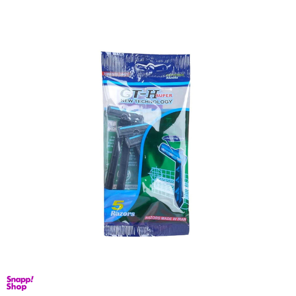 خود تراش پاتریکس (Patrix) مدل 2 لبه صابون دار بسته 5 عددی