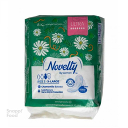 نوار بهداشتی کتانی ناولتی (Novelty) مناسب شب سایز ایکس لارج بسته 8 عددی