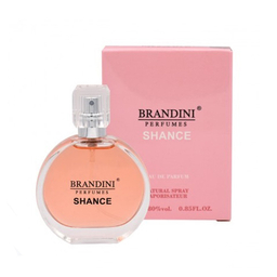 عطر جیبی زنانه برندینی (Brandini) مدل Shance حجم 25 میلی لیتر