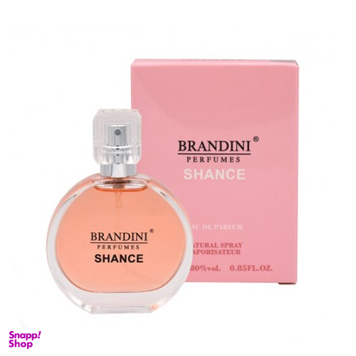 عطر جیبی زنانه برندینی (Brandini) مدل Shance حجم 25 میلی لیتر