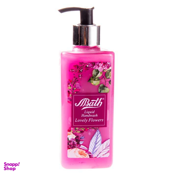 مایع دستشویی بس (Bath) مدل گلهای لاولی حجم 500 میلی لیتر
