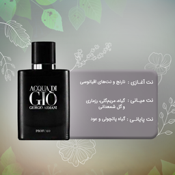 پرفیوم مردانه جورجیو آرمانی مدل آکوا دی جیو پروفومو