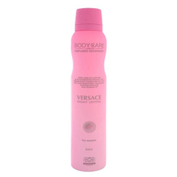 اسپری خوشبو کننده بدن زنانه بادی کر (Body Care) مدل Versace Bright Crystal حجم 200 میلی لیتر