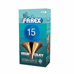 کاندوم فارکس (Farex) مدل Virgin بسته 3 عددی