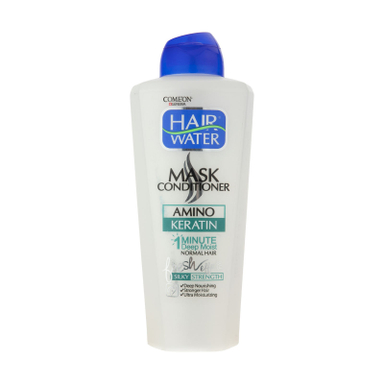 ماسک و نرم کننده مو کامان (Comman) سری Hair water مدل Amino keratin حجم 400 میلی لیتر