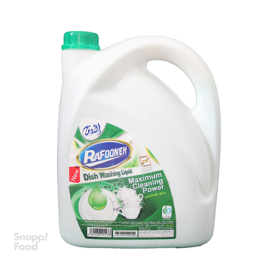 مایع ظرفشویی رافونه رنگ سبز وزن 3750 گرم