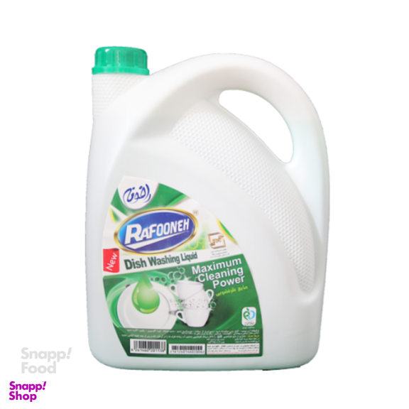 مایع ظرفشویی رافونه رنگ سبز وزن 3750 گرم