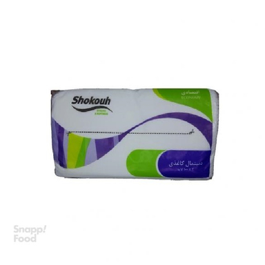 دستمال کاغذی شکوه (Shokouh) مدل دولایه 100 برگ