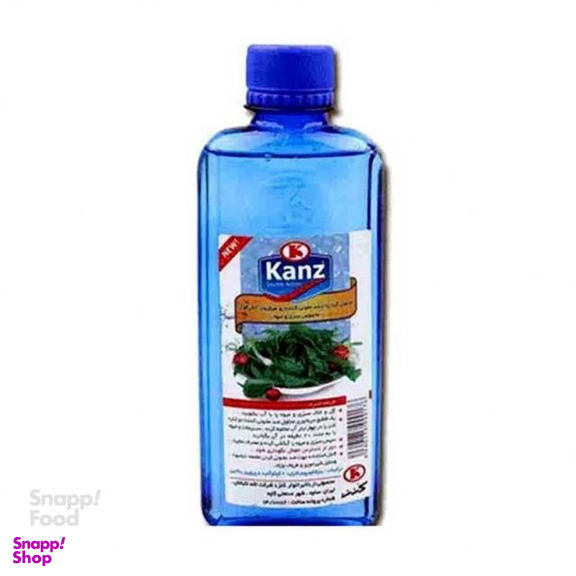محلول شستشوی سبزیجات کنز (Kanz) حجم 250 میلی‌ لیتر