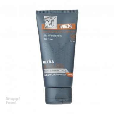 کرم ضد آفتاب SPF50 مردانه مای (MY) فاقد چربی حجم 50 میلی لیتر