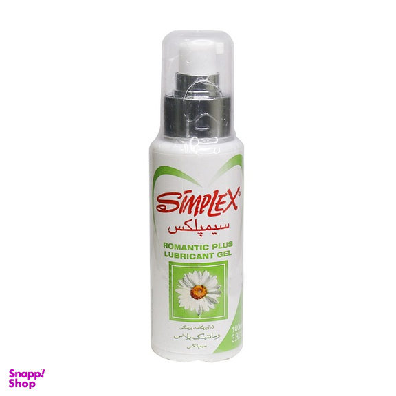 ژل روان کننده سیمپلکس (Simplex) مدل رومانتیک پلاس حجم 100 میلی لیتر